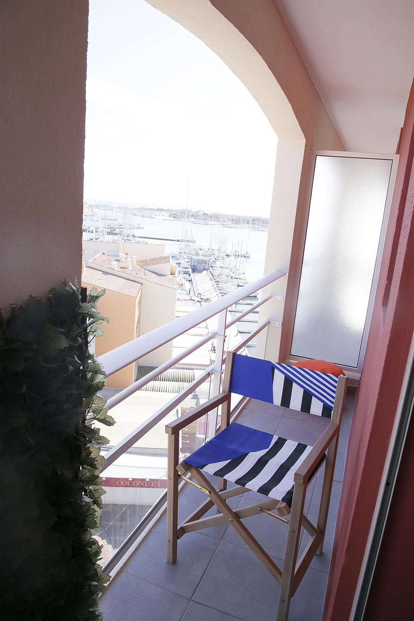 Centre Port,Vue Panoramique,Clim,Balcon,Wifi Lägenhet Agde Exteriör bild