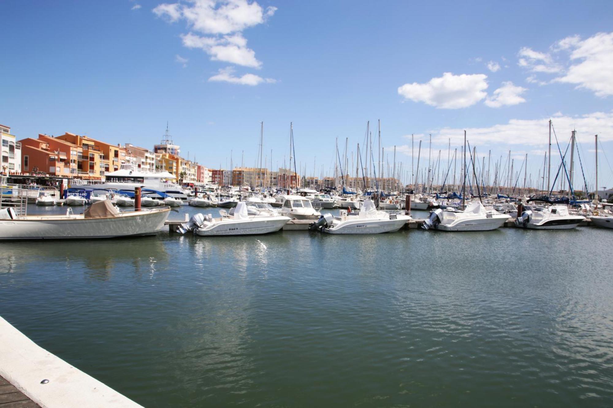 Centre Port,Vue Panoramique,Clim,Balcon,Wifi Lägenhet Agde Exteriör bild